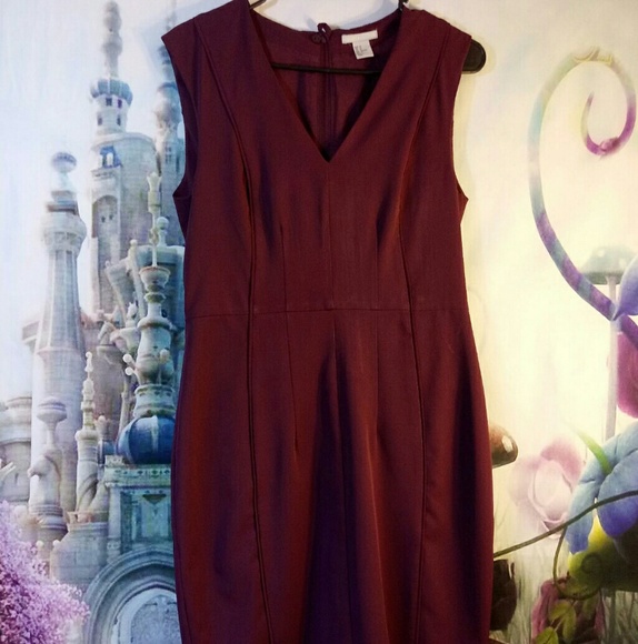 🌺 - Plum colored H&M dress - Picture 3 of 5